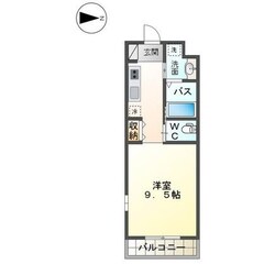 大分駅 徒歩5分 5階の物件間取画像